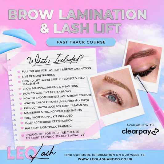 Fast track Brow lamination & lash lift and tint
